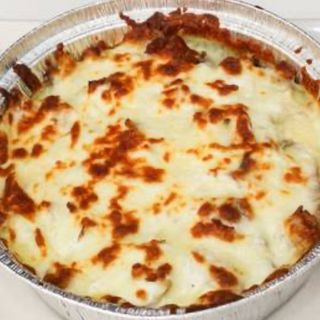 Patatas con carne gratinadas (grande)