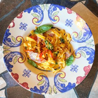 Паста з копченою качкою