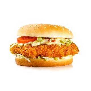 Chicken fillet burger