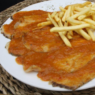 Jamón Asado con Patatas