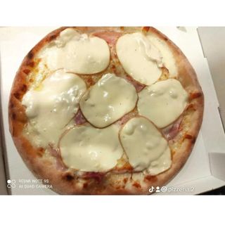 Prosciutto cotto, scamorza e funghi porcini - maxi