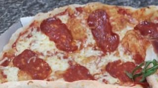 Salame pizza rotonda