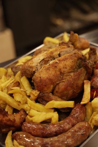 Pollo 1,2 kg cotto a legna