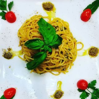 Spaghetti Al Pesto