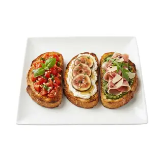Tris Di Bruschette
