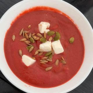 Salmorejo Veggie de Remolacha
