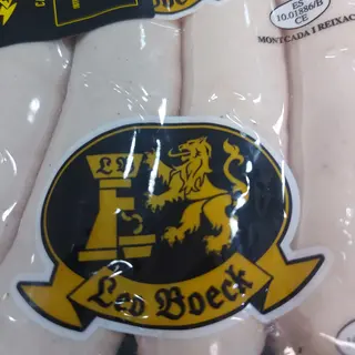 Bocata bratwurst XL 180 g 2 uni
