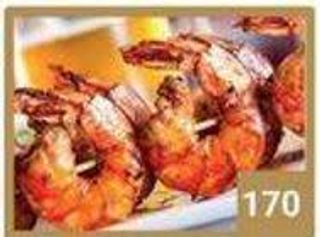 170 Spiedini di gamberi