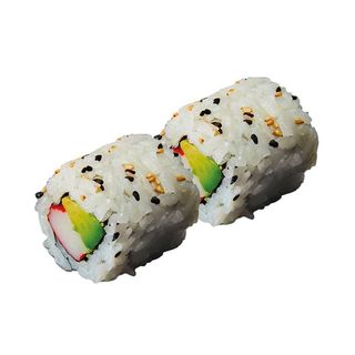 Uramaki granchio e avocado