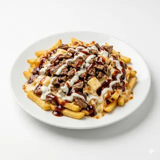 Plato De Patatas Con Carne (Grande)