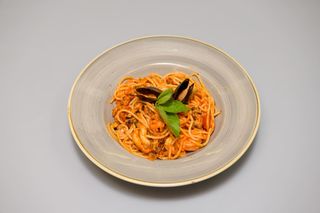 Tagliatelle cu fructe de mare