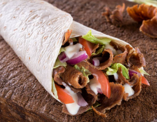 Rollo De Falafel Vegetal