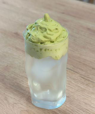 Coconut matcha cloud