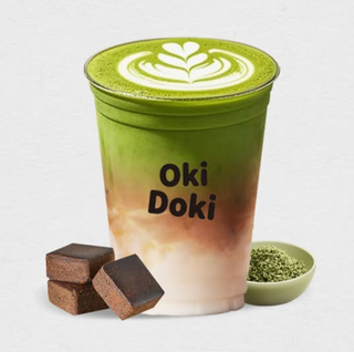 Caramelo Matcha Latte