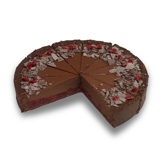 Tarta czekolada-pomarańcza-wiśnia