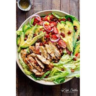 Honey glazed chicken salad