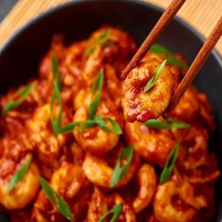 Schezwan Prawns