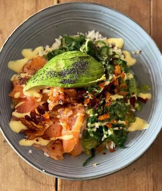 salmon poke
