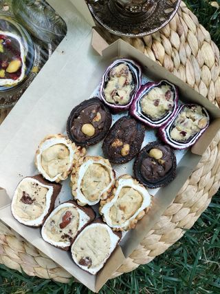 Сет из 4 видов раха-лукума (средний)