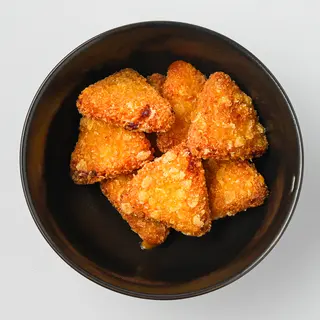 Nacho cheese triangles