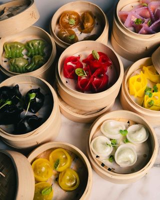 Dimsum di Edamame tartufato