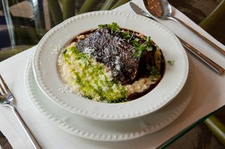 Risotto cu costiță înăbușită