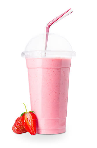 Batidos de fresa