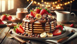 Pancakes nutella