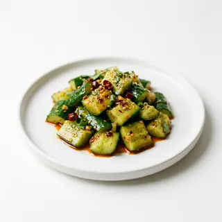 Tapa De Pepino Agridulce Y Picante