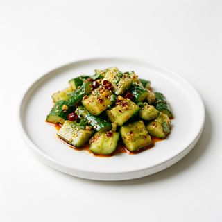 Tapa De Pepino Agridulce Y Picante