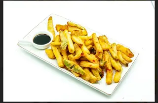 Ración De Verduras En Tempura