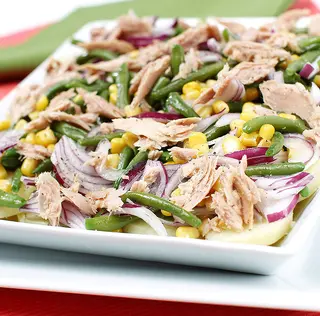 salade au thon
