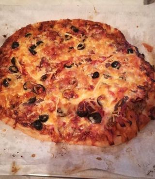 Pizza andaluza (1 persona)