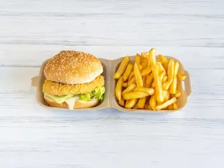 Menú Chicken Burger