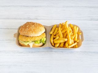 Menú Chicken Burger