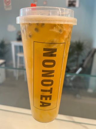 Tè verde con passion fruit