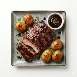 Costillas De Cerdo Jack Daniel's