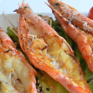 Gamberoni alla griglia