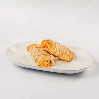 Crepe de Legumes e Camarão