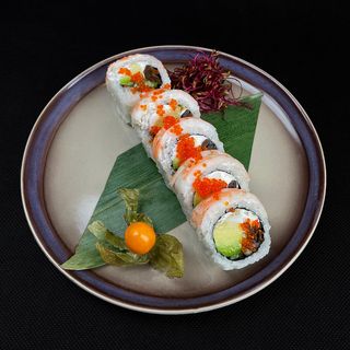 Uramaki krewetka gotowana 