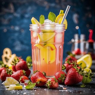 Лимонад "Клубничный"