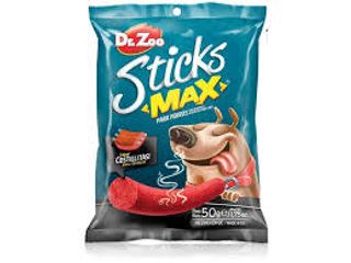 Dr Zoo Pegatinas Max Snack Ribs, 50g