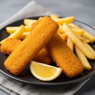 Fish fingers with chips
