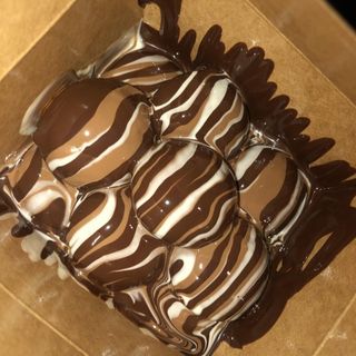 Chocolate waffle balls 