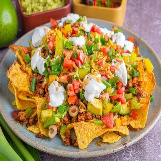 Nachos Con Cochinita Pibil