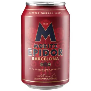 Cerveza Epidor lata 330ml.