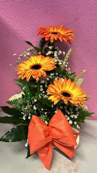 Encanto de Gérberas Laranja