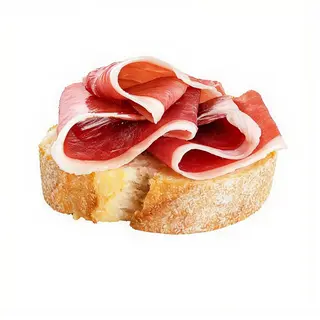 Tostada de jamón ibérico de bellota maldonado