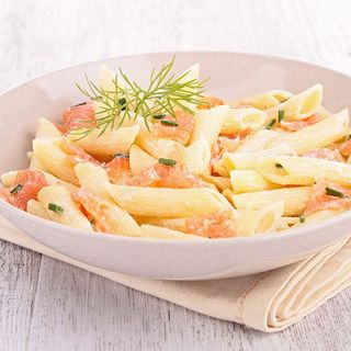 Pâtes Au Saumon