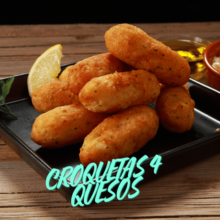 Croquetas 4 Quesos (8  Uds.)